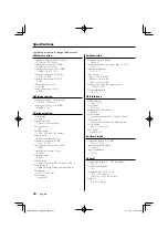 Preview for 40 page of Kenwood DPX502 - DPX 502 Radio Instruction Manual