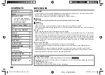 Preview for 6 page of Kenwood DPX502BT Instruction Manual