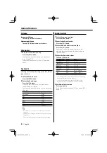 Предварительный просмотр 8 страницы Kenwood DPX502U Instruction Manual