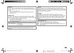 Preview for 3 page of Kenwood DPX505BT Instruction Manual