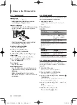 Preview for 22 page of Kenwood DPX513WBT Instruction Manual