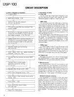 Предварительный просмотр 6 страницы Kenwood DSP-100 Service Manual