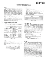 Предварительный просмотр 9 страницы Kenwood DSP-100 Service Manual