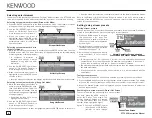 Предварительный просмотр 8 страницы Kenwood DT-7000S - Sirius Satellite Radio Tuner Instruction Manual