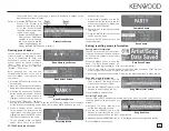 Предварительный просмотр 9 страницы Kenwood DT-7000S - Sirius Satellite Radio Tuner Instruction Manual