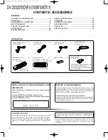 Preview for 2 page of Kenwood DV-203 Service Manual