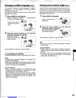 Preview for 29 page of Kenwood DV-303 Instruction Manual