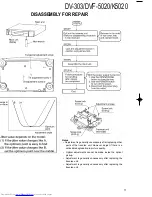 Предварительный просмотр 11 страницы Kenwood DV-303 Service Manual