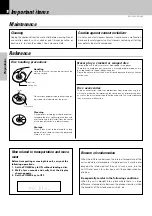 Preview for 10 page of Kenwood DV-402 Instruction Manual