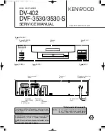 Preview for 1 page of Kenwood DV-402 Service Manual