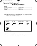 Preview for 2 page of Kenwood DV-4050-B Service Manual