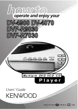 Preview for 1 page of Kenwood DV-4070 User Manual