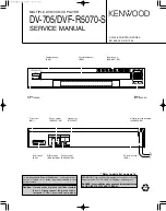 Preview for 1 page of Kenwood DV-705 Service Manual