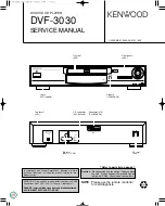 Kenwood DVF-3030 Service Manual preview