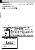 Preview for 2 page of Kenwood DVF-3080 Instruction Manual