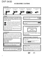 Preview for 2 page of Kenwood DVF-3400-B Service Manual