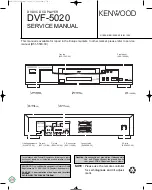 Kenwood DVF-5020 Service Manual preview