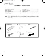 Preview for 2 page of Kenwood DVF-5020 Service Manual