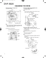 Предварительный просмотр 8 страницы Kenwood DVF-5020 Service Manual