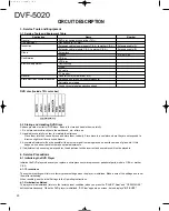 Preview for 20 page of Kenwood DVF-5020 Service Manual