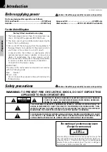 Preview for 2 page of Kenwood DVF-505 Instruction Manual