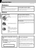 Preview for 10 page of Kenwood DVF-505 Instruction Manual