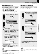 Preview for 23 page of Kenwood DVF-505 Instruction Manual