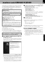 Preview for 6 page of Kenwood DVF-N7080 Installation Manual