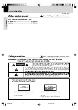 Preview for 2 page of Kenwood DVF-N7080 Instruction Manual