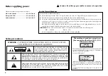 Preview for 2 page of Kenwood DVF-R9050 User Manual