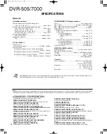 Предварительный просмотр 33 страницы Kenwood DVR-505 Service Manual