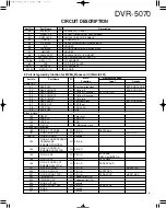 Preview for 5 page of Kenwood DVR-5070 Service Manual