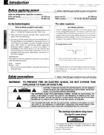 Preview for 2 page of Kenwood DVR-605 Instruction Manual