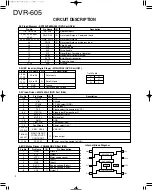 Предварительный просмотр 9 страницы Kenwood DVR-605 Service Manual