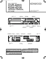 Предварительный просмотр 1 страницы Kenwood DVR-6200 Service Manual