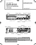 Kenwood DVR-8100 Service Manual preview