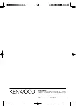 Предварительный просмотр 60 страницы Kenwood DVT-6200 Instruction Manual