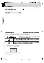 Предварительный просмотр 2 страницы Kenwood DVT-6300 Instruction Manual