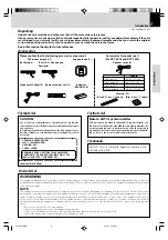 Предварительный просмотр 3 страницы Kenwood DVT-6300 Instruction Manual