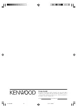 Предварительный просмотр 48 страницы Kenwood DVT-6300 Instruction Manual