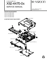 Preview for 1 page of Kenwood DXM-6500W Service Manual