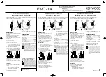 Kenwood EMC-14 Instruction Manual preview