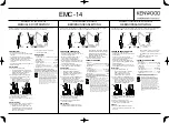 Предварительный просмотр 2 страницы Kenwood EMC-14 Instruction Manual