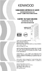 Preview for 1 page of Kenwood EW7307KM Instructions For Use Manual