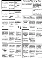 Preview for 5 page of Kenwood Excelon KFC-X1730 Installation Instructions Manual