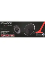 Предварительный просмотр 2 страницы Kenwood excelon KFC-X174 Installation Instructions Manual