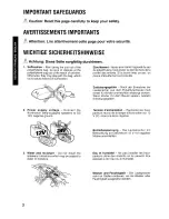 Preview for 2 page of Kenwood Excelon KFC-XT14 Instruction Manual