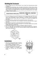 Предварительный просмотр 4 страницы Kenwood eXcelon KFC-XW1100DVC Instruction Manual