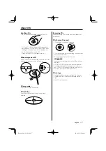 Предварительный просмотр 7 страницы Kenwood EZ500 - Radio / CD Instruction Manual