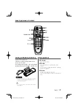 Предварительный просмотр 27 страницы Kenwood EZ500 - Radio / CD Instruction Manual